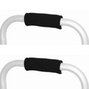 5" Walker, Luggage & Tool Handle Gel Covers (Pair) - Softens the Grip