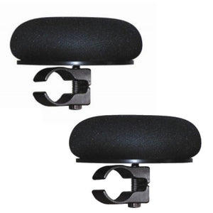 4" Diameter X 1.25" Gel Knee Adductor Buttons for Wheelchair Swingaway Legrest - Pair