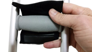 Premium Gel Crutch Hand Grip Covers (Pair) - Softens the Pain of Using Crutches