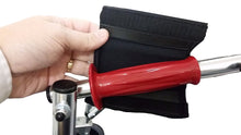 Premium 4" Walker, Luggage & Tool Handle Gel Covers (Pair) - Softens the Grip
